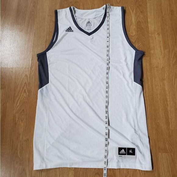 Adidas Mens Two-Tone Basketball Jersey sz XL - Picture 7 of 12